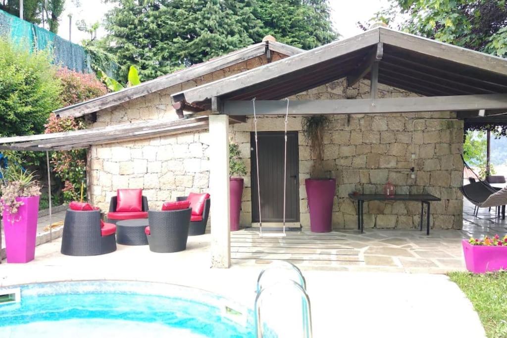 Villa Pool House Au Coeur Du Geres A Rio Caldo Exterior foto